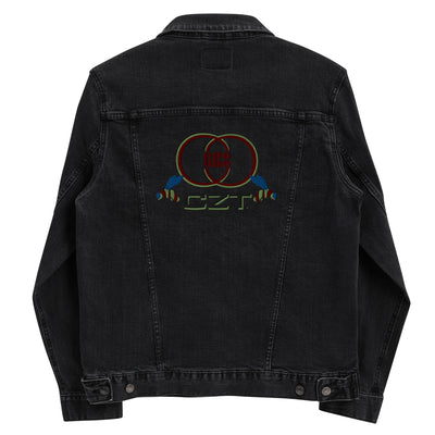 CZT SK8 BEE Best Embroidered Denim Jacket (Unisex)