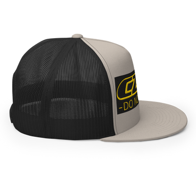 CZT DNC Neon Monochrome Contemporary Monotone Snap-back Trucker Hat