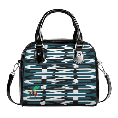 CZT BEE MAZE Bowling-Bag-Inspired Saddle & Ping-Pong Paddle Tote (Opt'l Shoulder Strap)