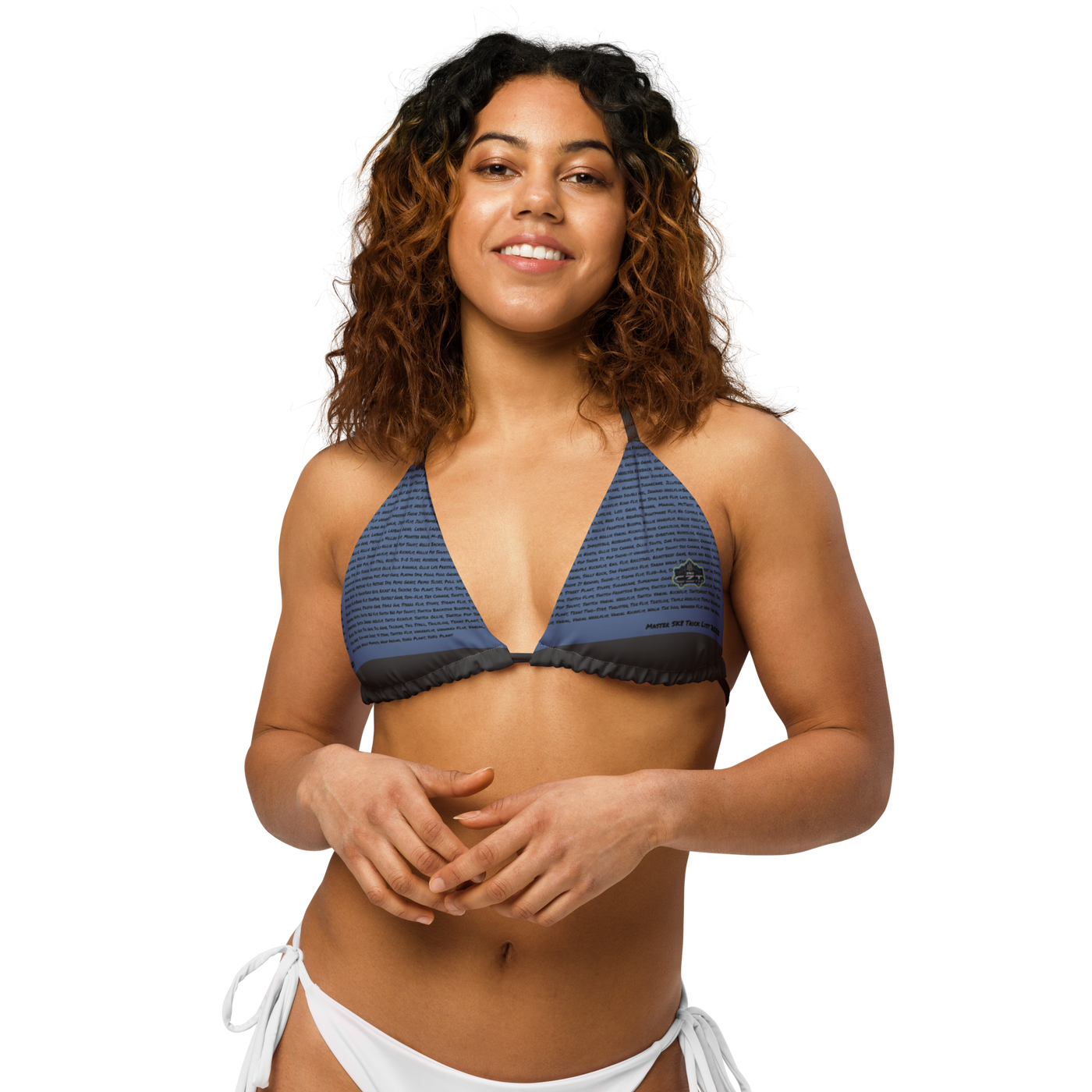 CZT Full SK8 List Bikini Tops - Bandeau, Support, String (Recycled)