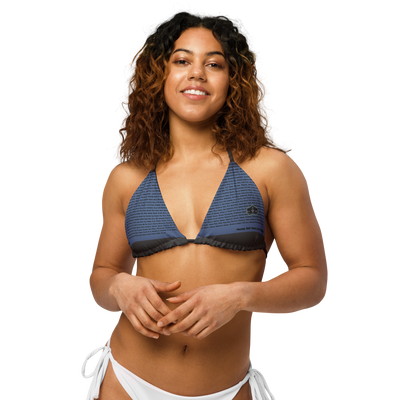 CZT Full SK8 List Bikini Tops - Bandeau, Support, String (Recycled)