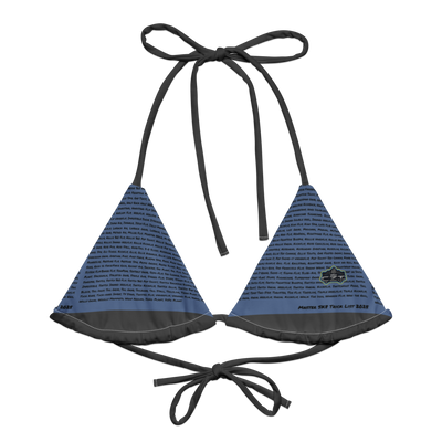 CZT Full SK8 List Bikini Tops - Bandeau, Support, String (Recycled)