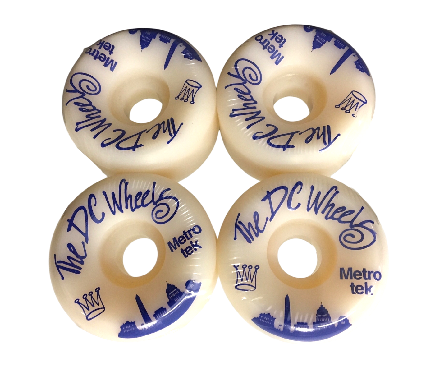 “The DC Wheels” x METROTEK HP SK8 Wheels - 53mm