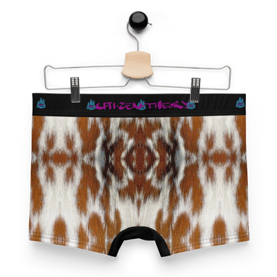 CZT MOO-HIDE Bee & Banner Stylishly Snug and Functionally Fitted Boxer Briefs