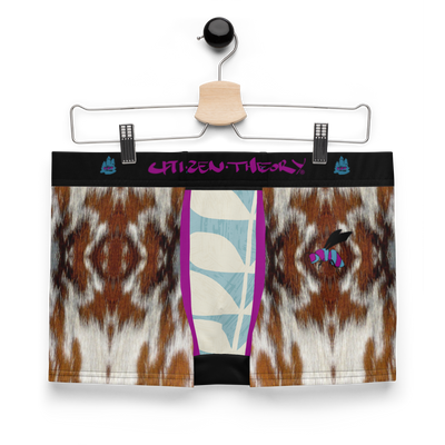 CZT MOO-HIDE Bee & Banner Stylishly Snug and Functionally Fitted Boxer Briefs