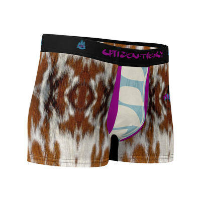 CZT MOO-HIDE Bee & Banner Stylishly Snug and Functionally Fitted Boxer Briefs