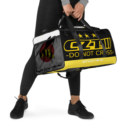 CZT DNC Two-Tone Travel Duffel Bag