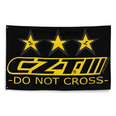 CZT DNC Two-Tone Brand Warning Flag