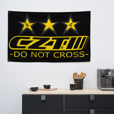 CZT DNC Two-Tone Brand Warning Flag