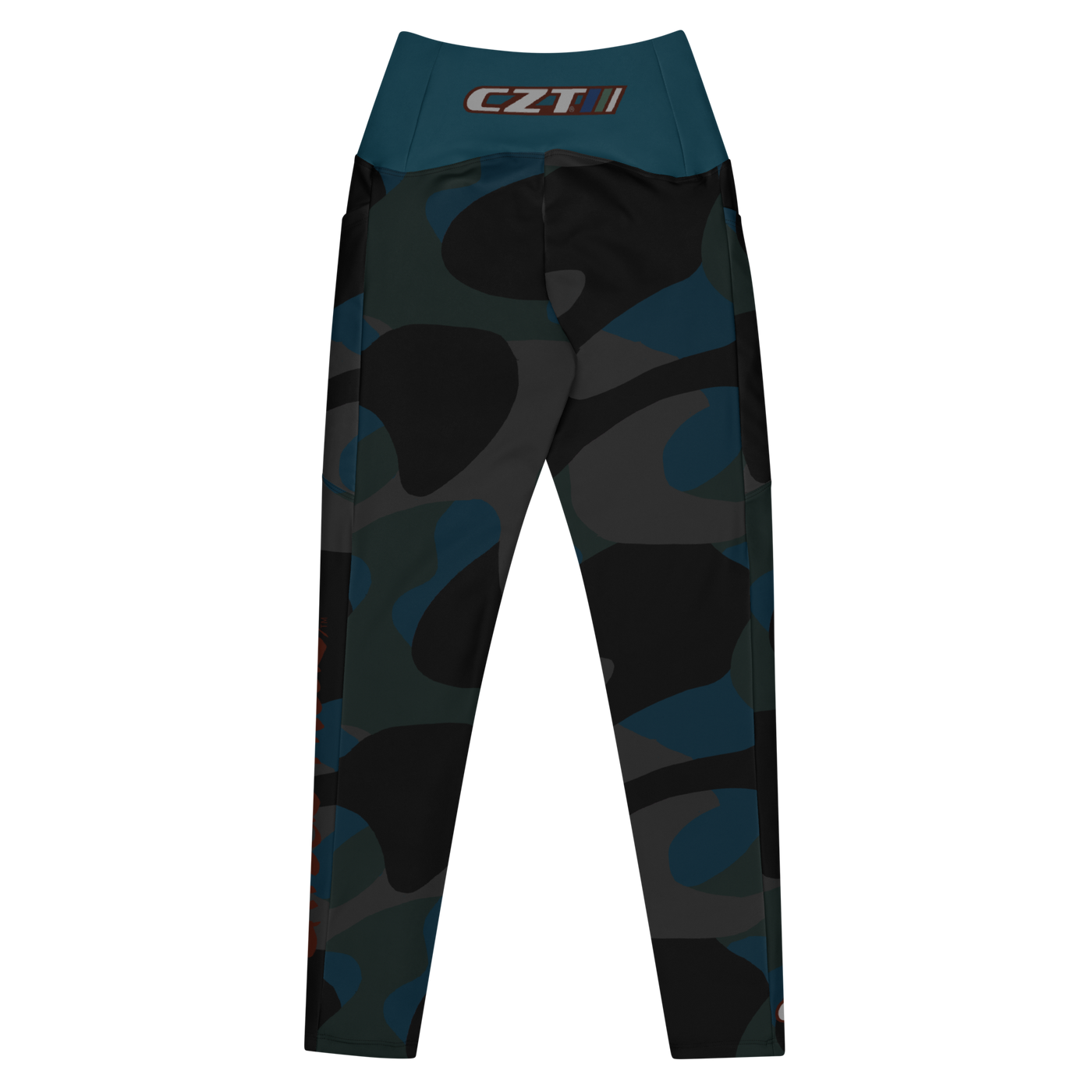 CZT Active Endurance High-Waisted Pocket Capri Leggings