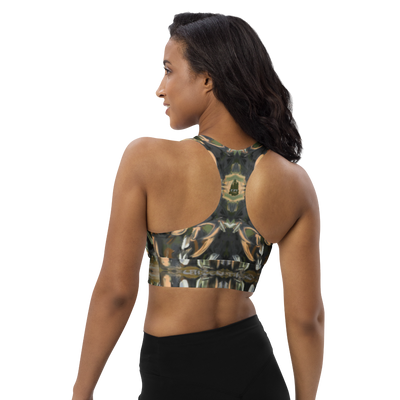 CZT x KP - ELEPHANTS By The WATER - Active Endurance Performance Bra