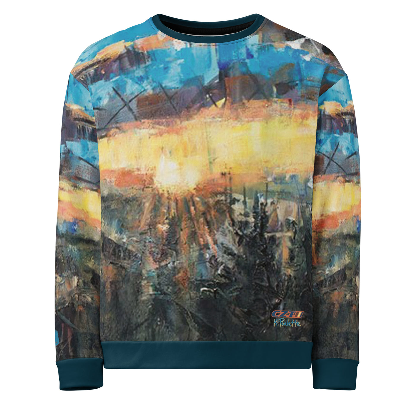 CZT x KP - MOUNTAIN LANDSCAPE - Crewneck Pullover (Unisex)