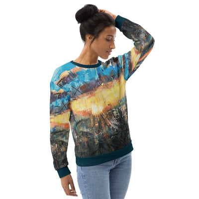 CZT x KP - MOUNTAIN LANDSCAPE - Crewneck Pullover (Unisex)