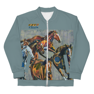 CZT x KP - The WILD TRIBE - Horses Track Jacket (Unisex)