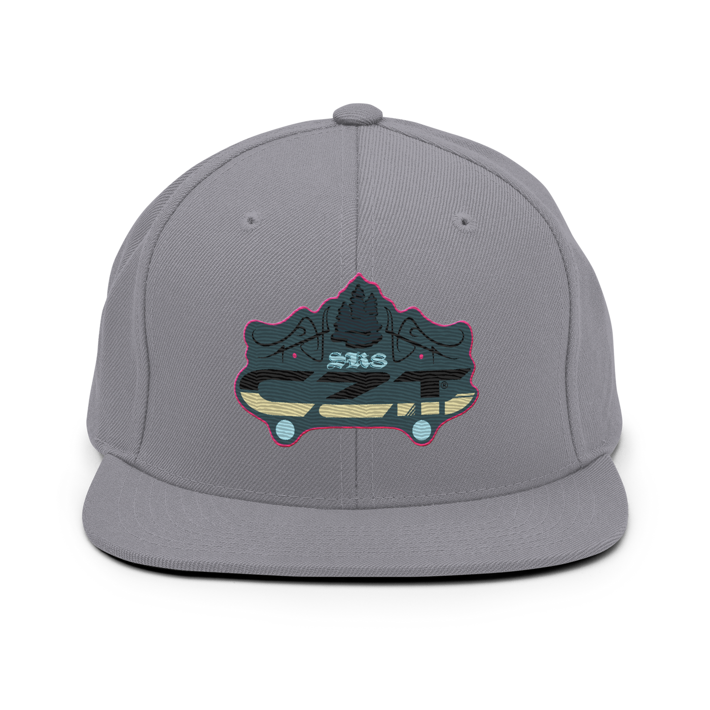 CZT SK8 Logo Adjustable Snap Back Hat