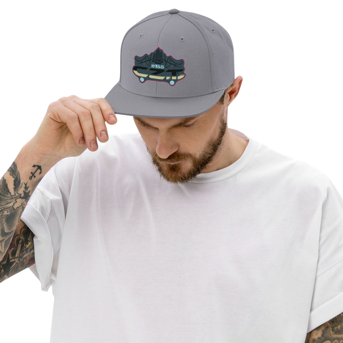 CZT SK8 Logo Adjustable Snap Back Hat
