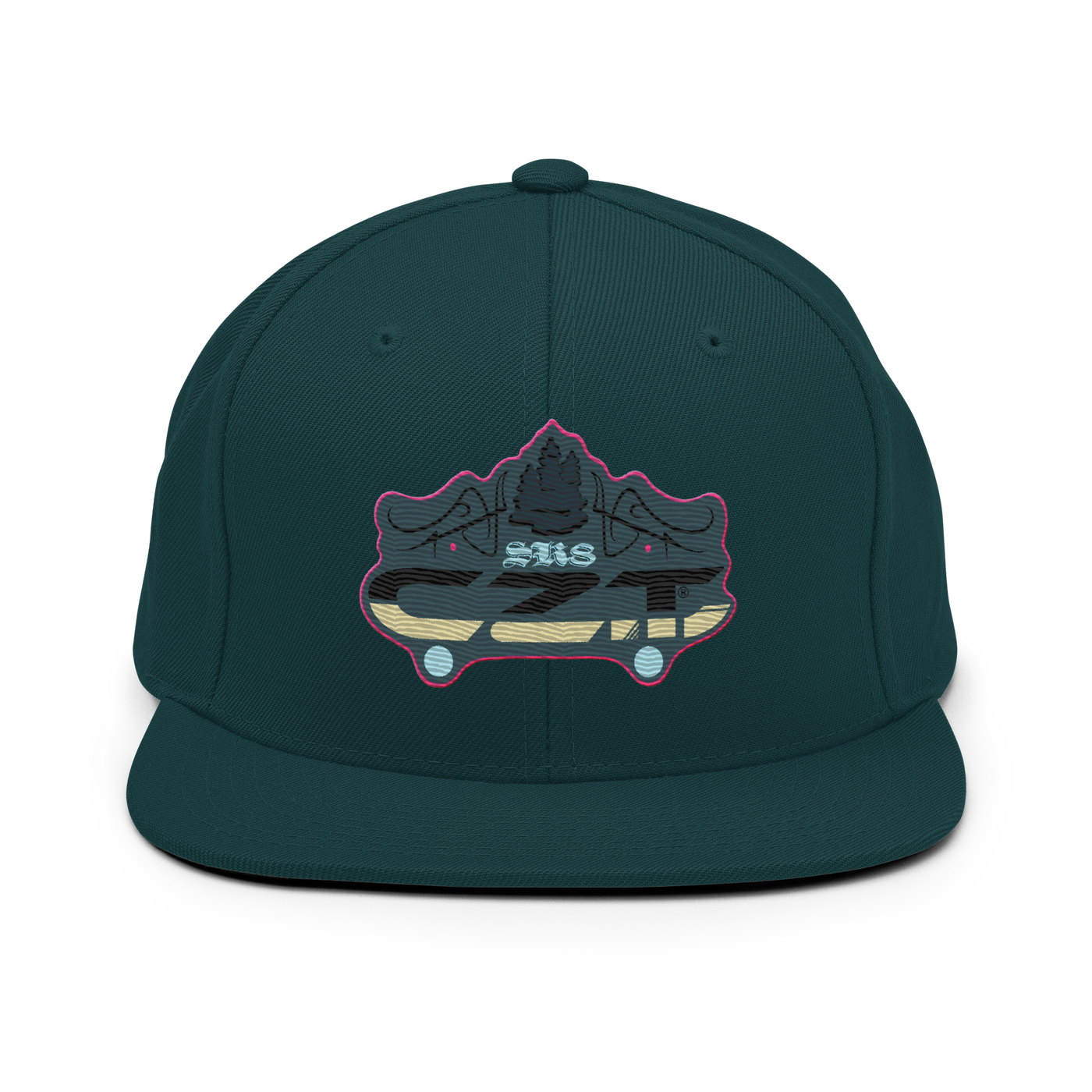CZT SK8 Logo Adjustable Snap Back Hat