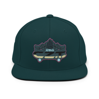 CZT SK8 Logo Adjustable Snap Back Hat