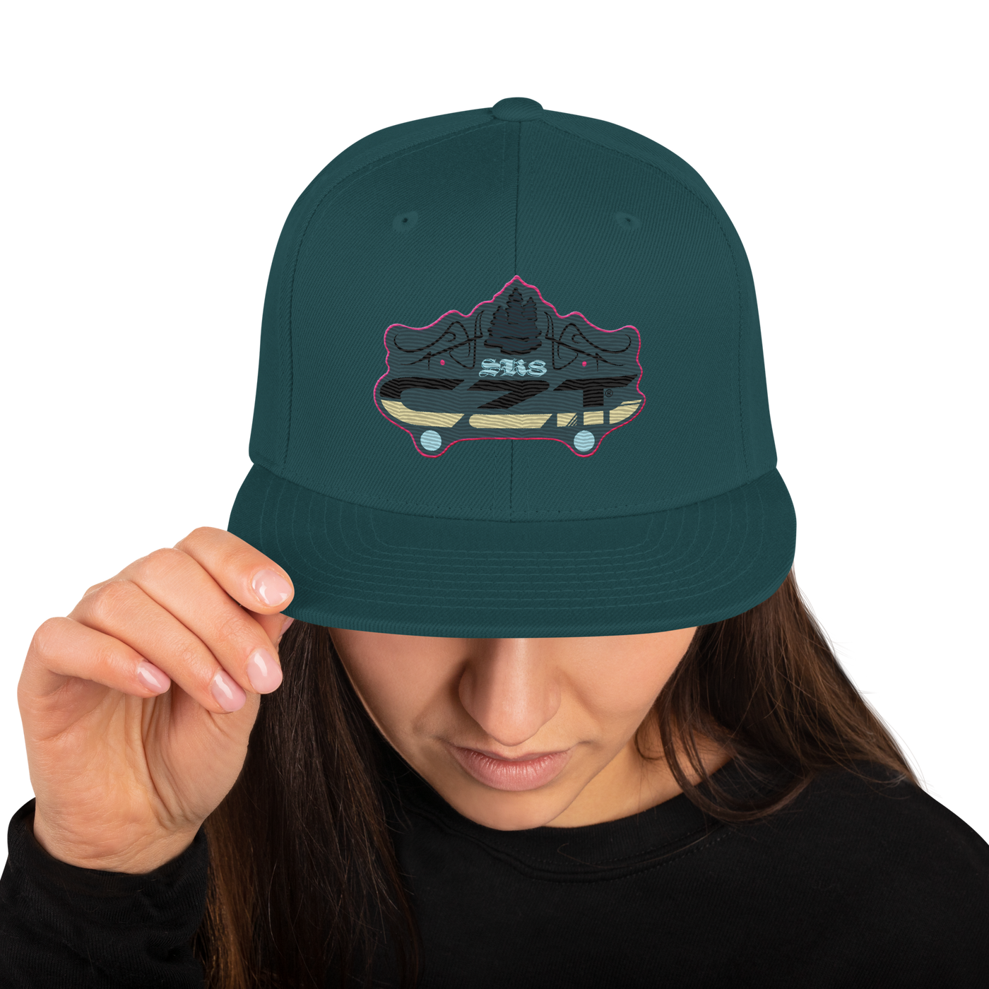 CZT SK8 Logo Adjustable Snap Back Hat