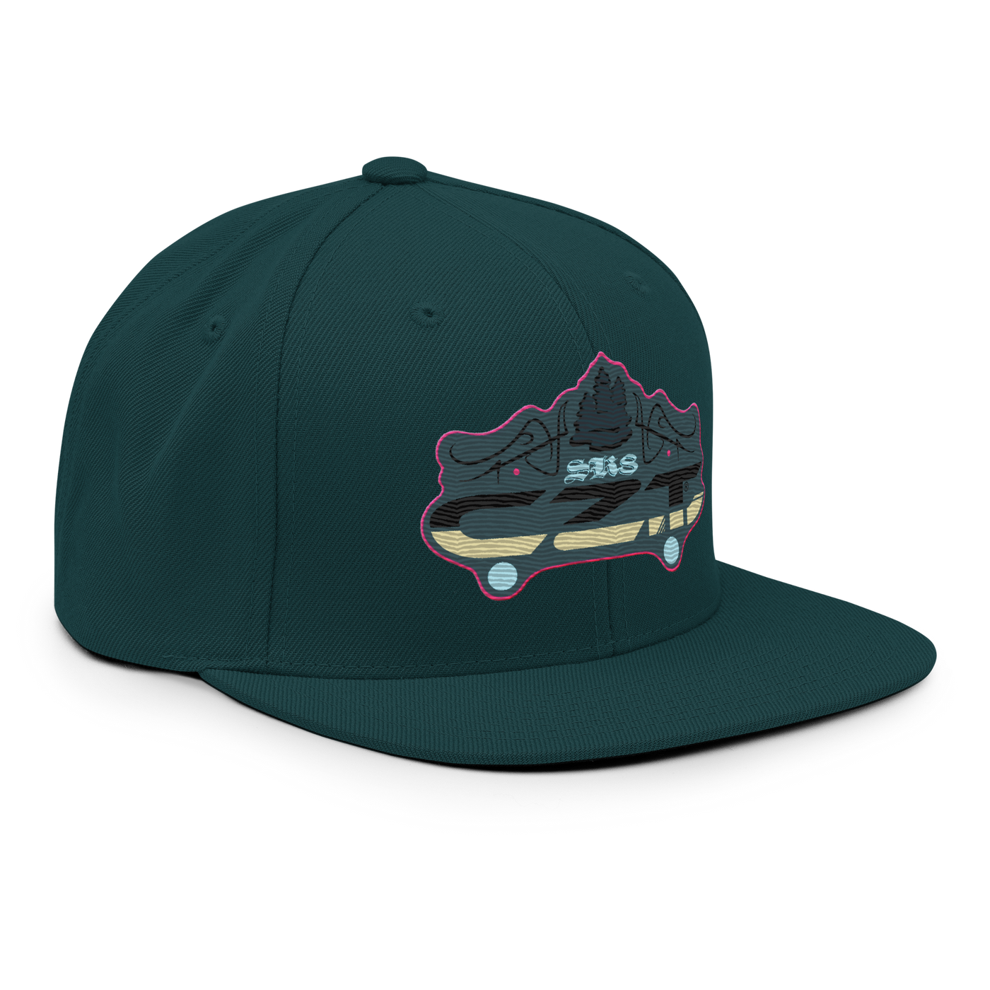 CZT SK8 Logo Adjustable Snap Back Hat