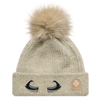 CZT x Columbia Caps-EYES Pom-Pom Beanie