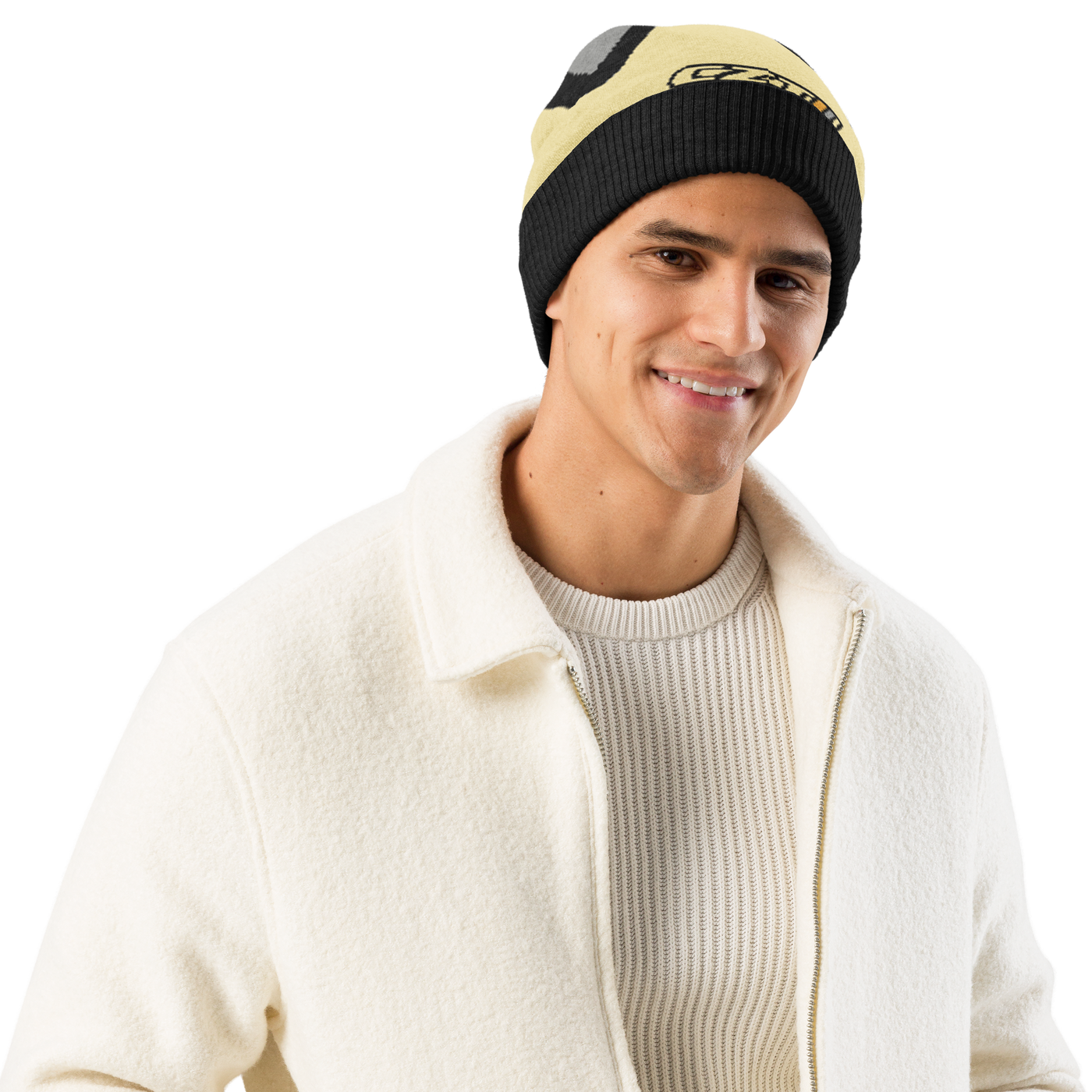 CZT Crown & Banner Logo Knitted Beanie