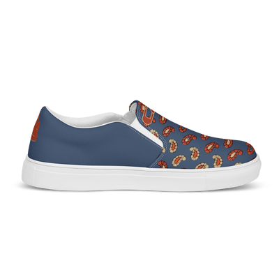 CZT PAISLEY Classic Casual Comfortable Canvas Slip-on