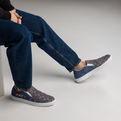 CZT PAISLEY Classic Casual Comfortable Canvas Slip-on