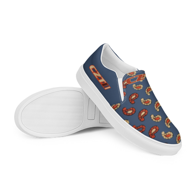 CZT PAISLEY Classic Casual Comfortable Canvas Slip-on