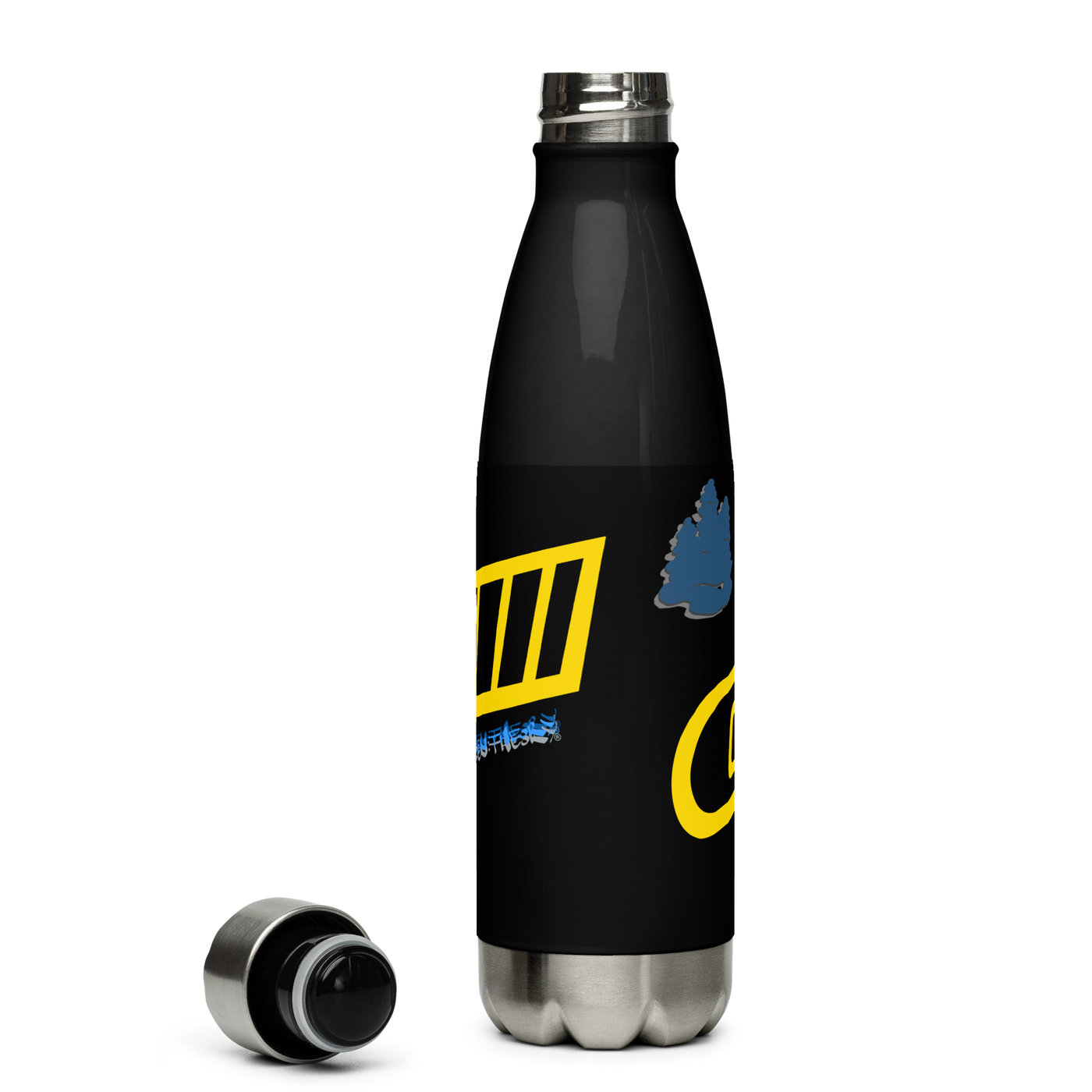 CZT DNC Banner Logo Stainless Steel Water Bottle