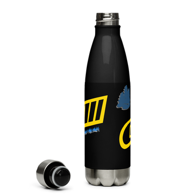 CZT DNC Banner Logo Stainless Steel Water Bottle