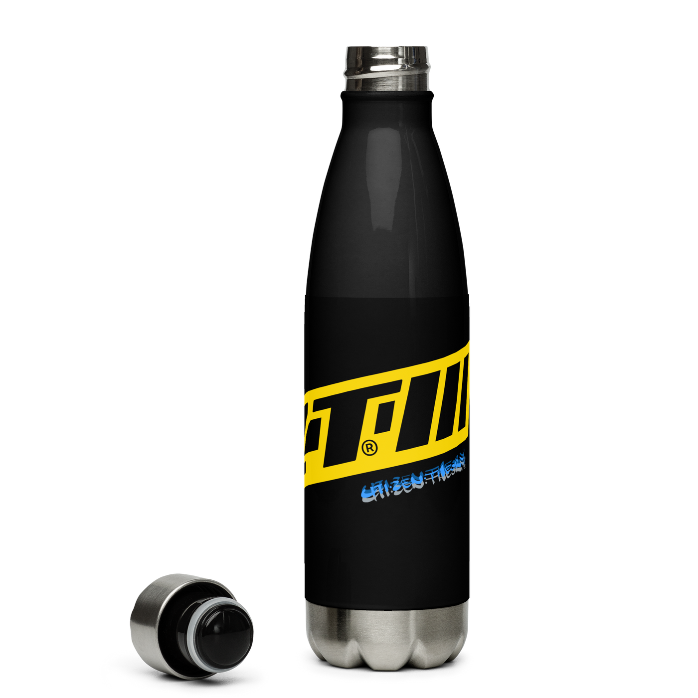 CZT DNC Banner Logo Stainless Steel Water Bottle