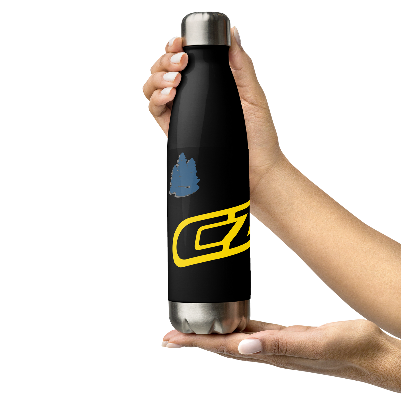CZT DNC Banner Logo Stainless Steel Water Bottle