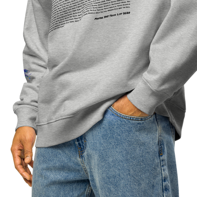CZT Full Sk8 List Soft Oversized Sweatshirt (Organic)