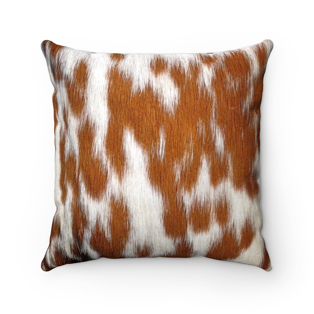 Freckled Moo-hide Faux Suede Decorative Pillows - CITI•ZEN•THEORY