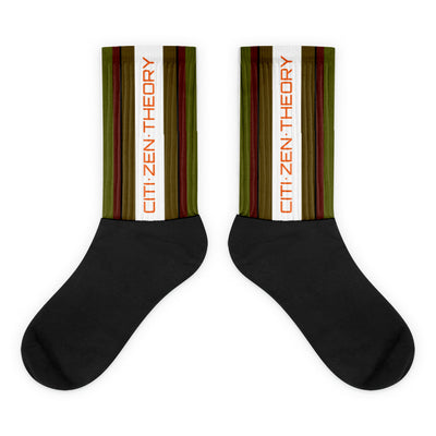 CZT Socks - Vert Stripes - CITI•ZEN•THEORY
