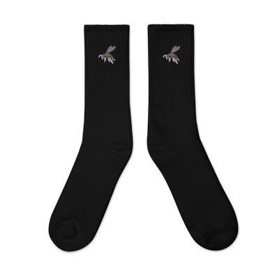 CZT Wandered Wasp Embroidered Socks
