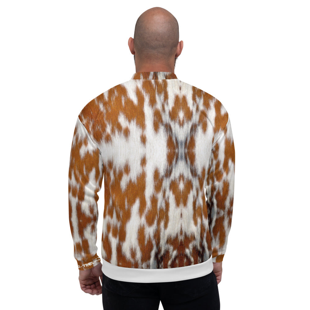 Freckled Moo-hide Track Jacket - CITI•ZEN•THEORY