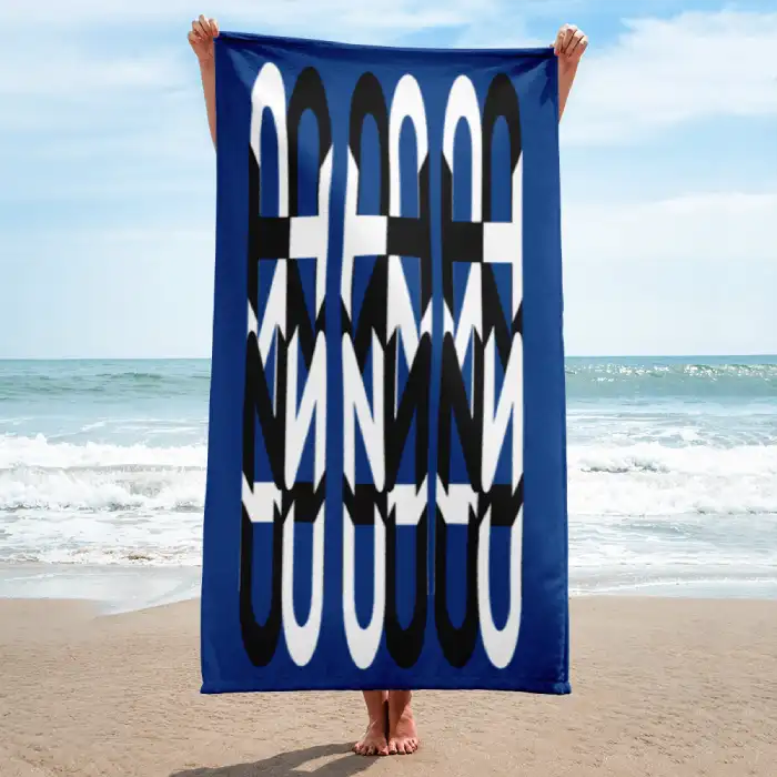 CZT Beach Towels - Maze & Tribal